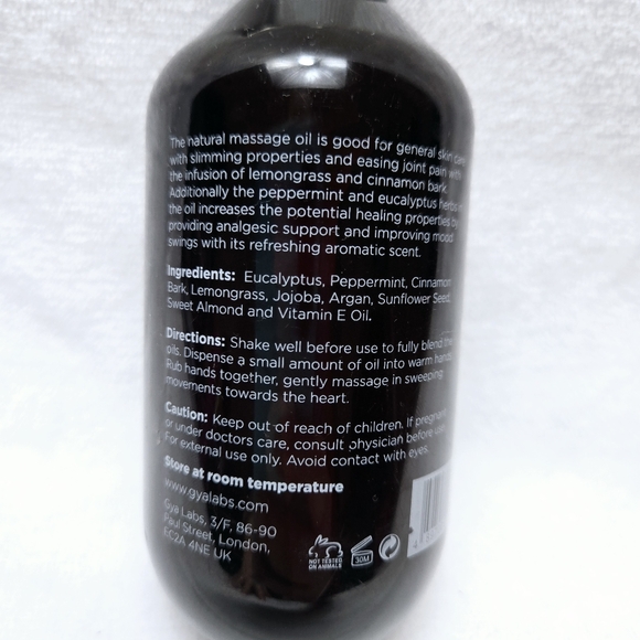 Gya Labs Shooting Massage Oil Made With Organic Ingredients 200 ml - Picture 3 of 3
